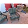 Image 5 : 3 Piece Sunroom/Deck Furniture Set : Settee 74'' Wide , Settee