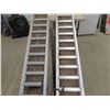 Image 3 : 2 Aluminum Folding Ramps 72'' Long x 14'' Wide