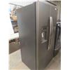 Image 4 : GE Side by Side Dark Stainless Fridge with Ice Maker and Water