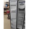 Image 7 : GE Side by Side Dark Stainless Fridge with Ice Maker and Water