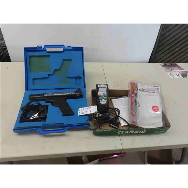 Equus Dual Beam Advance Timing Light with Case, New Can 