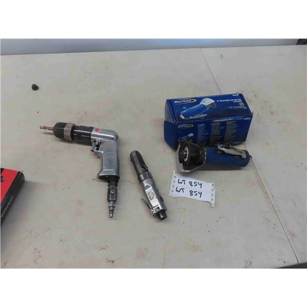 Mac A Drill , Mac 1/4'' Air Impact , Blue Point 3'' Air Cut Off Seal 