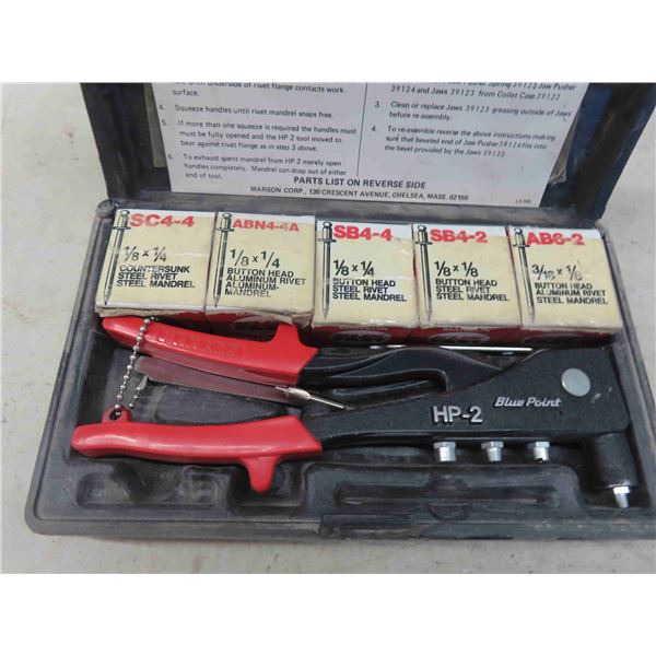 Blue Point HP 200A Rivot Kit