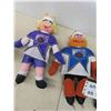 Image 3 : 4 Muppet NHL Dolls 11'' Tall , Walt Disney Productions Mickey 