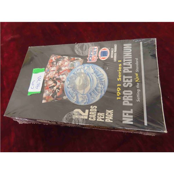 Unopened 1991 NFL Pro Set Platinum 