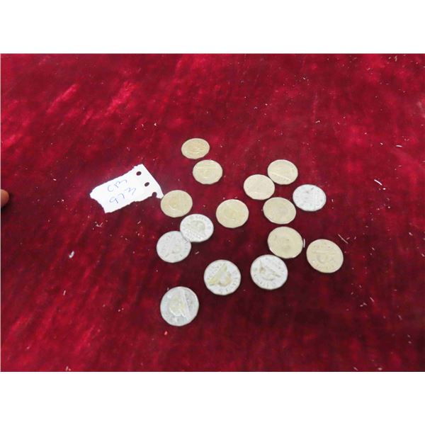 1950s Canada 5 Cent Collection 