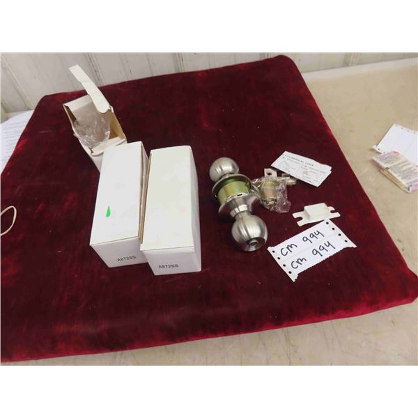 3 Stainless Steel Door Handles 