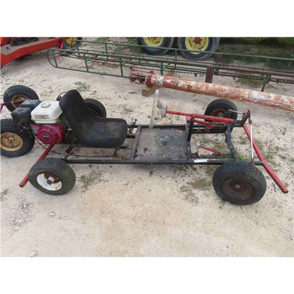 Go Cart with 5 1/2HP Honda Engine - Not Running