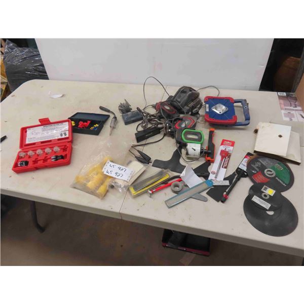 Tester, Lights, Grinding Discs, Tube Bender, Plus