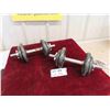 Image 1 : 2 Dumbells with (4)  5lbs Weights (4) 2 1/2lbs Weights