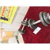 Image 4 : 2 Dumbells with (4)  5lbs Weights (4) 2 1/2lbs Weights