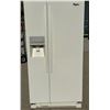 Image 3 : WHIRLPOOL SIDE BY SIDE REFRIGERATOR/FREEZER WITH IN-DOOR WATER AND ICE DISPENSER - WORKS!