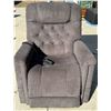 Image 1 : PRIDE LIFT CHAIR WITH ADJUSTABLE LUMBAR SUPPORT AND HEADREST AND LEG REST - WORKS!