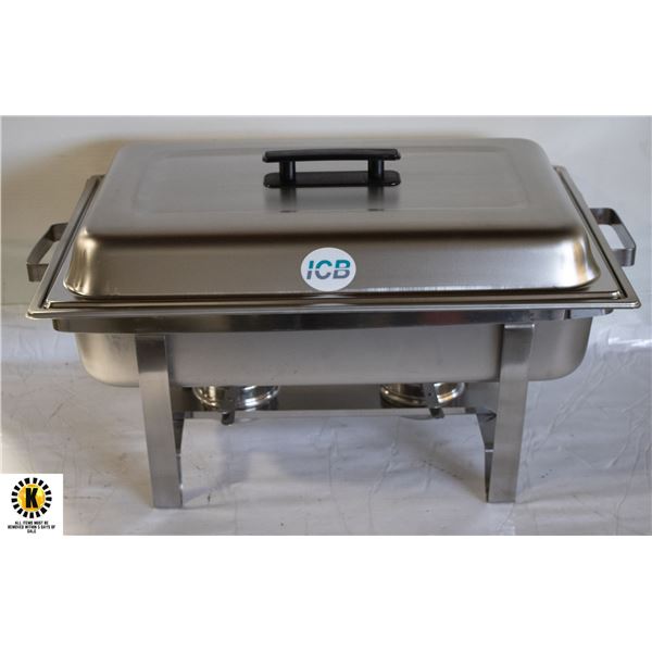 NEW UNPACKED ICB FULL SIZE CHAFFING DISH