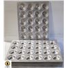 Image 1 : 5 ALUMINUM 24 SLOT MUFFIN PANS