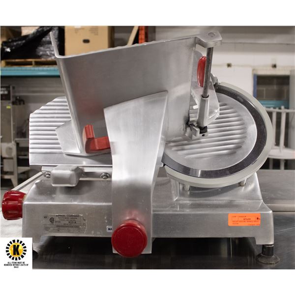 BALIFF SEIZURE: 12" BERKEL MEAT SLICER