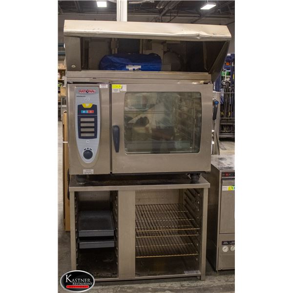 RATIONAL SCCWE 62 E COMBI OVEN W/ ULTRA VENT