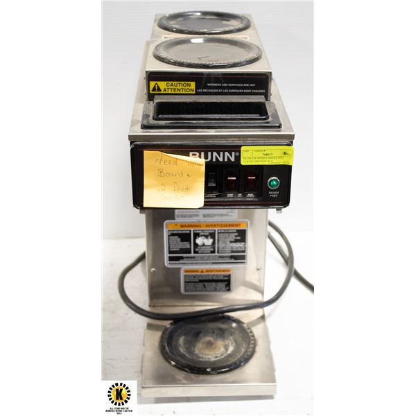 BUNN CW SERIES SINGLE POT COFFEE BREWER W/ 2