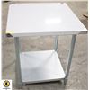 Image 1 : NEW 30" X 30" X 34" STAINLESS STEEL WORKTABLE W/