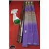 Image 1 : 4 UNKNOWN LENGTHS OF SILVER WINDOW PRIVACY TINT