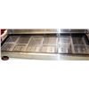 Image 3 : REFRIGERATED 67" PIZZA PREP TABLE W/ PLASTIC