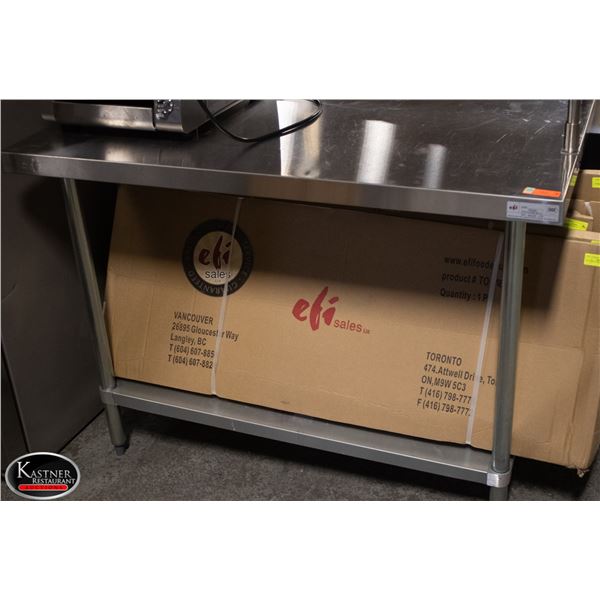 BALIFF SEIZURE: EFI 4' S/S PREP TABLE