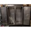 Image 2 : FOGEL DOUBLE DOO UPRIGHT FREEZER ON CASTORS