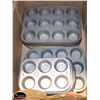 Image 1 : ASSORTED MUFFIN PANS
