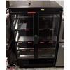 Image 1 : HATCO 2 GLASS DOOR BAKERS DISPLAY CASE W/ 5 TIERS