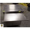 Image 2 : S/S EQUIPMENT STAND ON CASTORS W/ PULL OUT WORK
