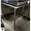 Image 1 : 24" X 22" X 24.5" STAINLESS STEEL EQUIPMENT STAND