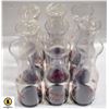 Image 1 : 9 NEW PLASTIC TIP JARS