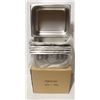 Image 1 : 6 NEW HALF SIZE 6" DEEP STAINLESS STEEL INSERTS
