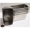Image 1 : 6 1/3 6"  STAINLESS STEEL INSERTS