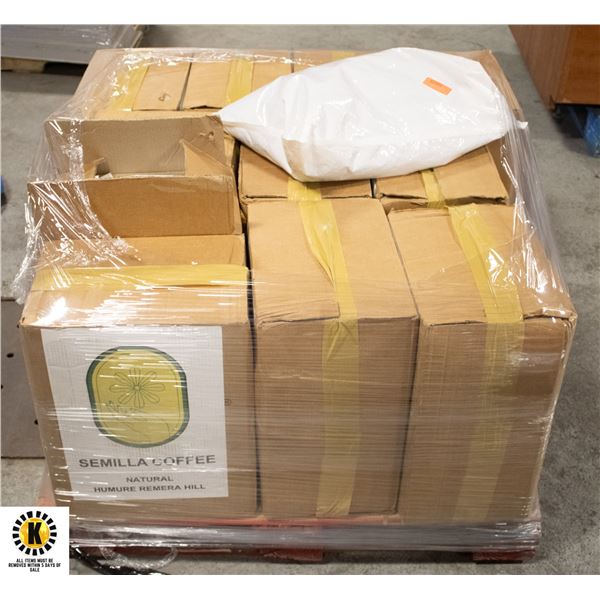 BALIFF SIEZURE: PALLET OF 11 RWANDA COFFEE BEANS