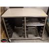 Image 1 : DOUBLE RACK W/ WORKING COUNTER TOP