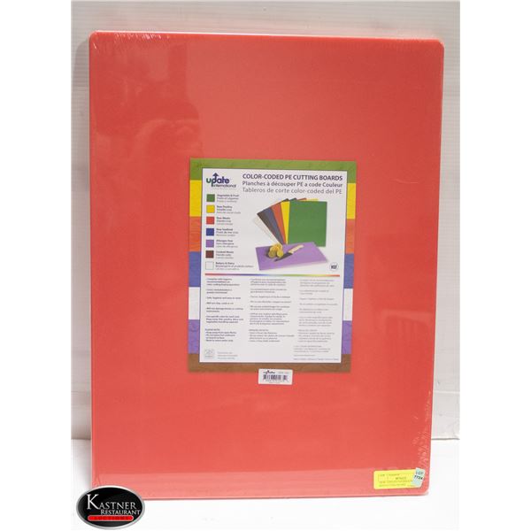 NEW - UPDATE INTERNATIONAL RED CUTTING BOARD