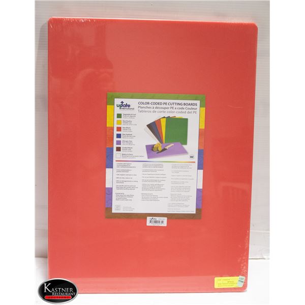 NEW - UPDATE INTERNATIONAL RED CUTTING BOARD