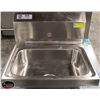 Image 1 : SINGLE WELL WALL MOUNT SINK ( NO FAUCETS )