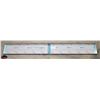 Image 1 : 102"X12" STAINLESS STEEL WALL MOUNT SHELF