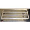Image 1 : 48" X 20" X 12" ALUMINUM DUNNAGE RACK