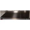 Image 1 : 36"X18" STAINLESS STEEL WALL MOUNT SHELF