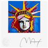Image 2 : Liberty Head I by Peter Max