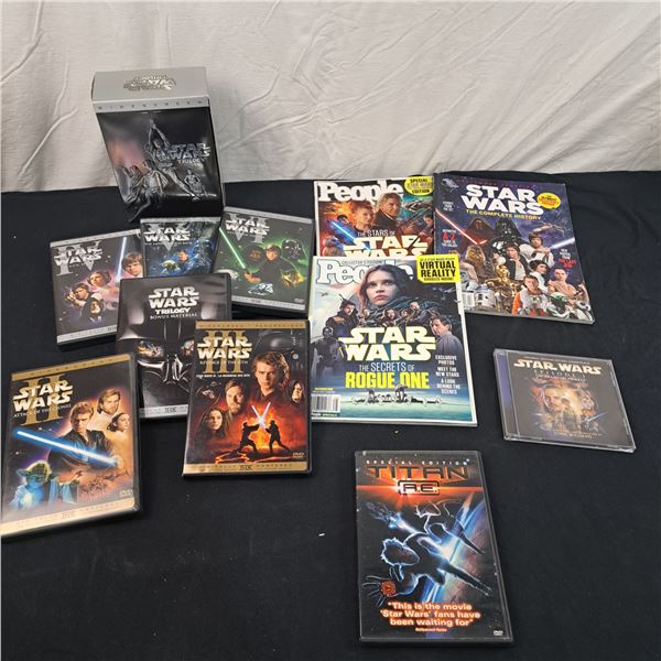 Assortment of Star Wars Collectables
