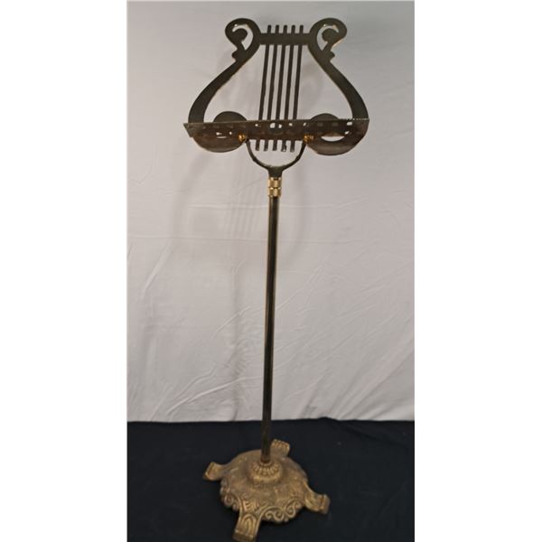 Brass Adjustable Music Stand