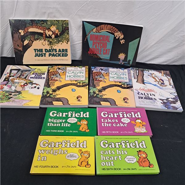 Garfield & Calvin & Hobbes Books