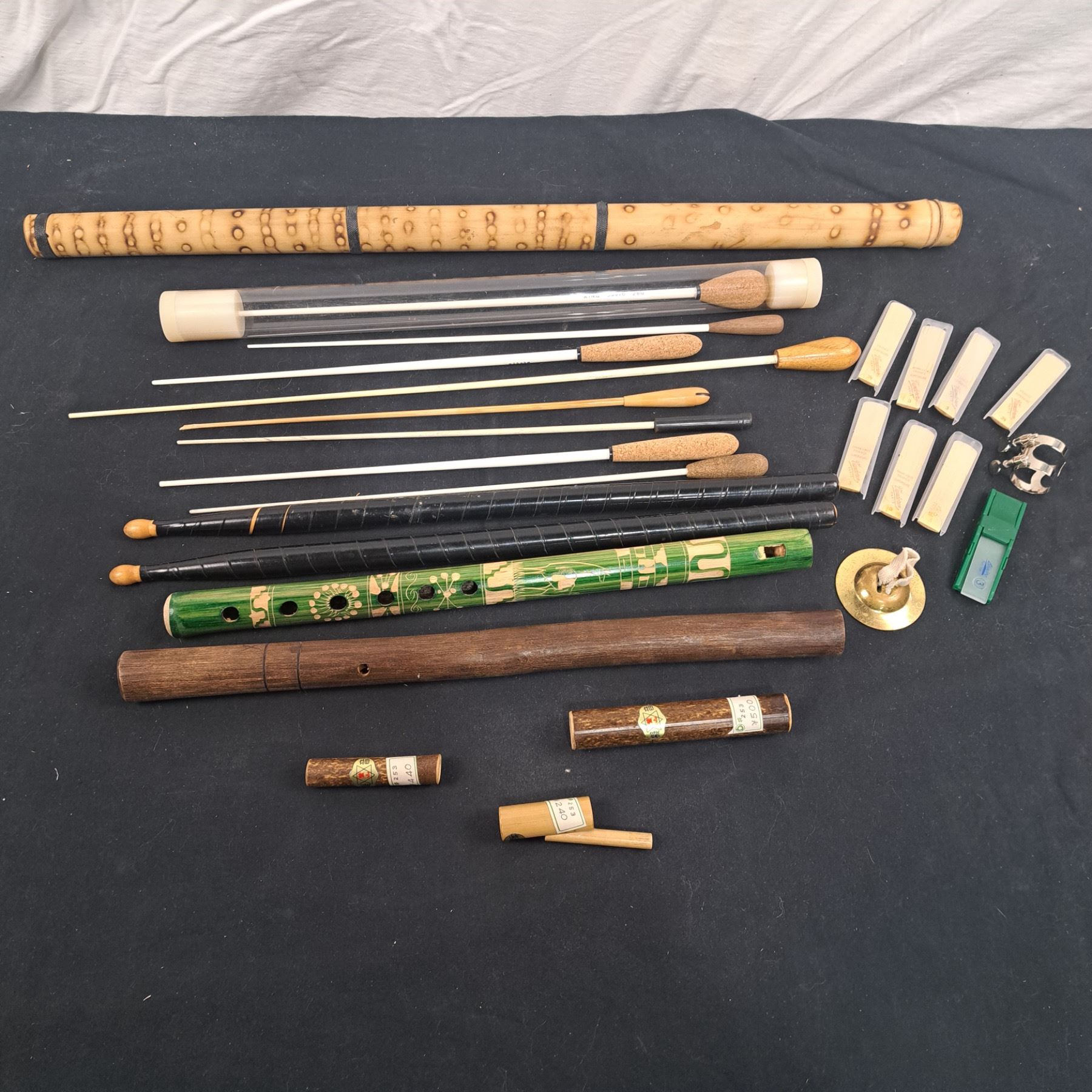 Assorted Wood Wind Instruments, Conductors Batons & More - Sunrise ...