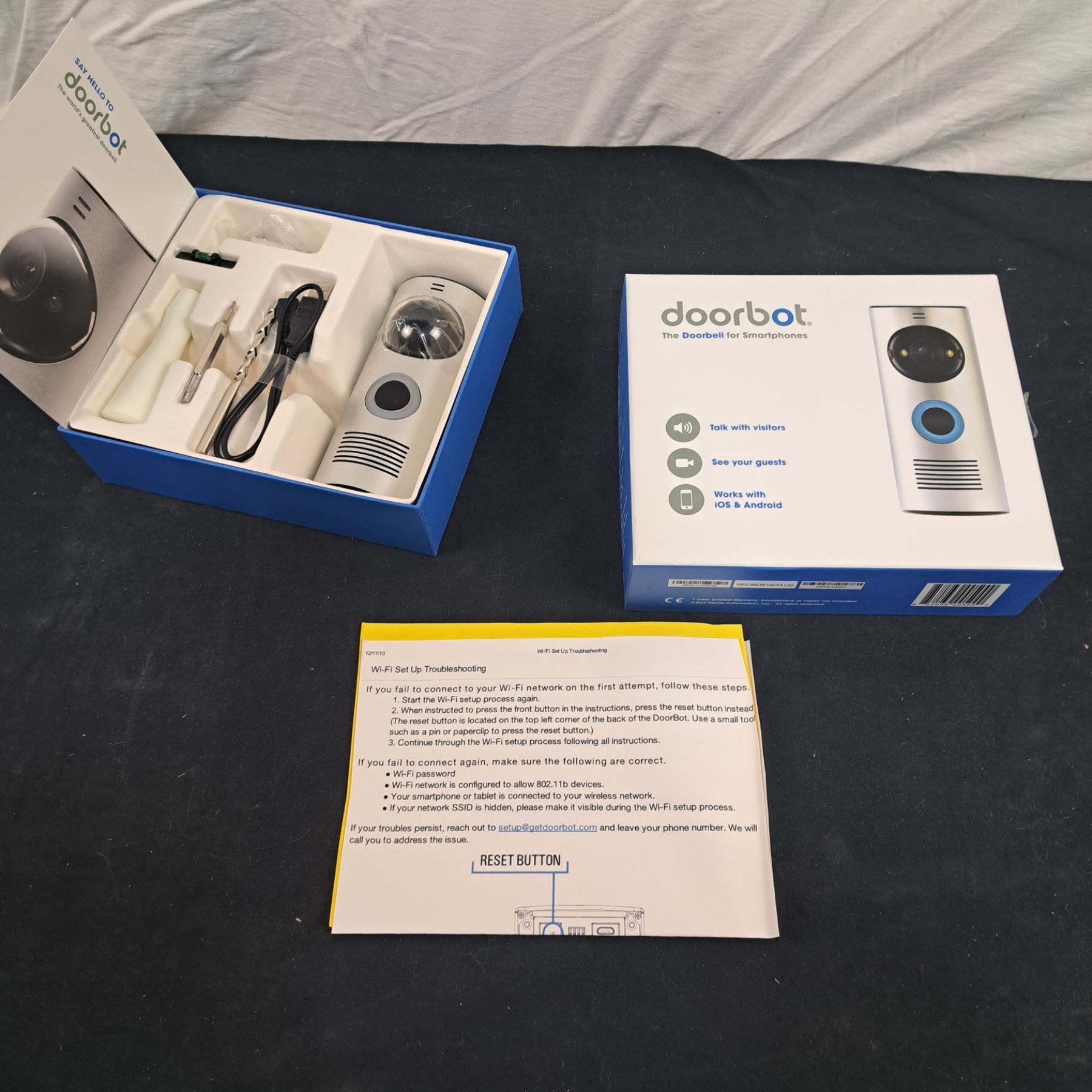 Doorbot DoorBot Doorbell Camera - Sunrise Estate Services Ltd