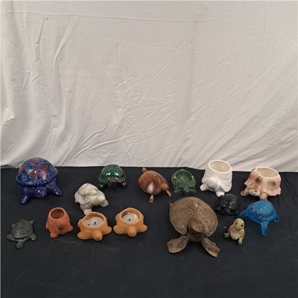 Assorted Turtle Decor