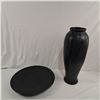Image 1 : Decorative Platter & Vase